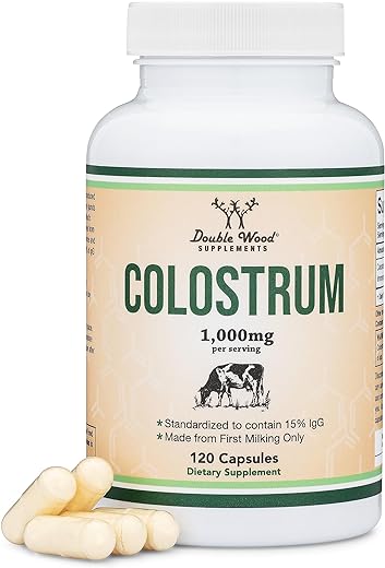 Double Wood Colostrum 120 Capsules: A Review