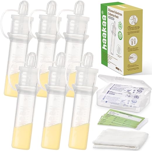 Haakaa Colostrum Collector Kit: Storage Case Included!